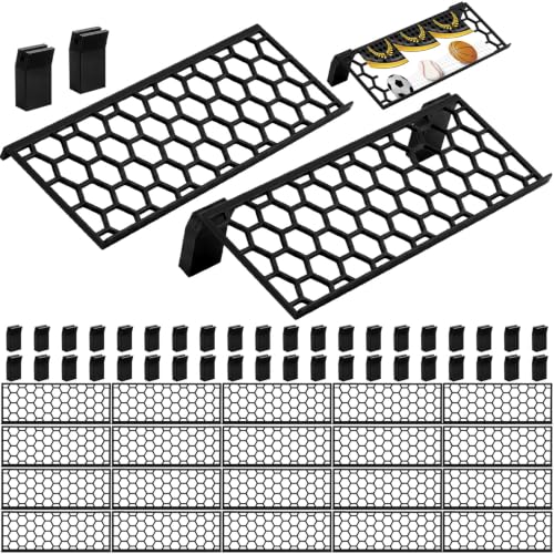 Yalikop 24 Pcs Trading Card Risers for Display Case Acrylic Modular Display Risers for Cardshow Vendor Sport Card Board Game (Detachable Hollow) - style: Detachable Hollow
