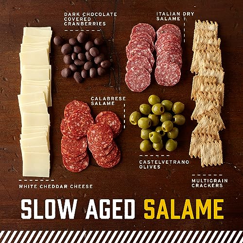 COLUMBUS Charcuterie Boards, Gourmet Meat and Cheese Tray for Entertaining, 12.5 Oz Charcuterie Tasting Board for Parties and Events