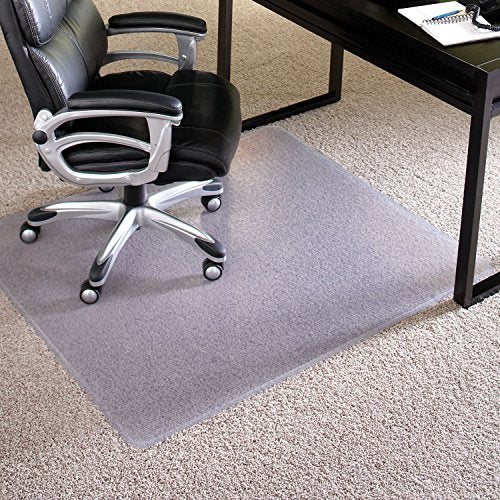ES Robbins Extra High Pile Carpet ChairMat, Rectangle 72"x96" Beveled Edge - size: Rectangle, style: 72" x 96"