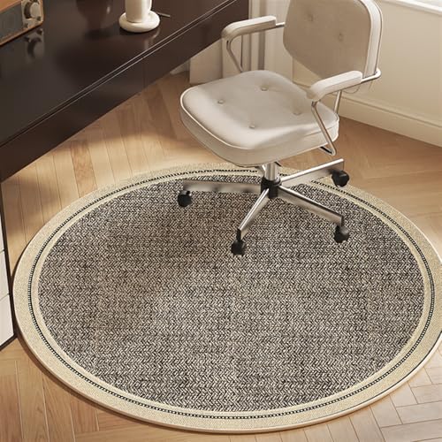 Heavy Duty Office Chair Mat for Carpet and Hardwood Floor 39" x 39" Non Slip Computer Chair Mat Large Floor Protector Rug Cleaned Easily Gray - color: Grey, size: 39" x 39"
