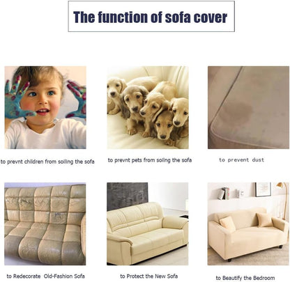 Soft Sofa Armrest Covers, Skin-Friendly Stretch Polyester Armrest Covers, Comfortable Scratch Resistant Sofa Armrest Cover for Square Armrest/Curved Armrest/Reclining Armrest, One Pair,Stone Blue - color: Stone Blue