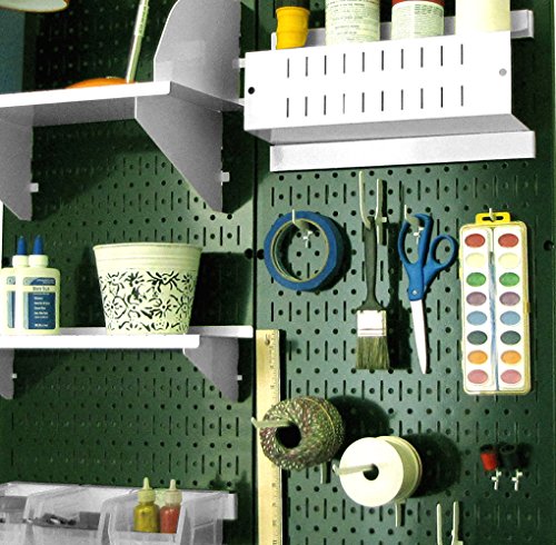 Green Metal Pegboard by Wall Control - 2 Pack - color: Green
