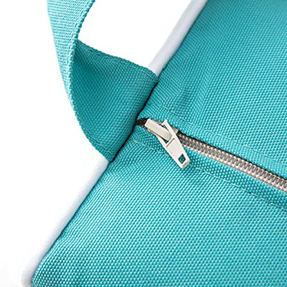 Enipate Outdoor Chaise Lounge Head Pillow, Pack of 2 Water Resistant Headrest Pillows with Elastic Band for Pool Patio Chairs - color: Blue