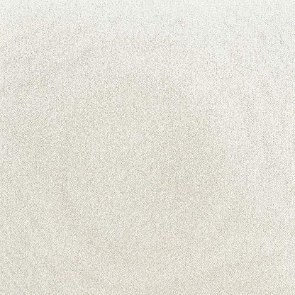 Amazon Basics Small Ottoman Foot Rest, Mid-Century Modern X Square Polyester Foot Stool, Linen, Ivory White, 18" D x 19.8" W x 18.3" H - color: Ivory, style: Classic