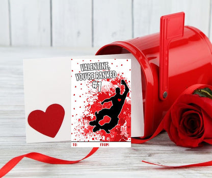Silly Goose Gifts Video Game Valentines Day Themed Classroom Sharing Cards Party Supplies for Kids Friends School Dance Emote Gamer Set of 27