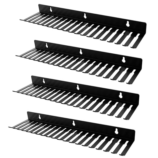 19 Slots Wall mountable Cable Hanger and Organizer,Cable Holder,Cable Organizer Studio Storage,Slots Width from 5.5 to 9.5mm for Cord Management Rack… (4 pcs 19 Slots Cable Hanger) - color: 4 pcs 19 Slots Cable Hanger