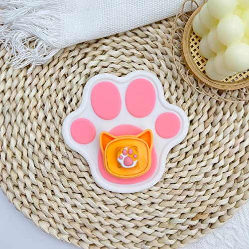 SYA ZOMOPLUS Cute Keycaps,Novelty Cat-Claws Keycap 3D Model OEM Profile Keyboard Keycaps Squishy-Paws Custom Key Caps for Cherry MX Switches Mechanical Gaming Keyboard(Orange1pcs) - color: Orange-1pcs