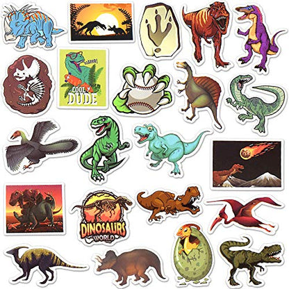 Dinosaur Stickers for 15+ Adult for Laptop, not a Toy, for General Use - style: Cute Dinosaur Stickers
