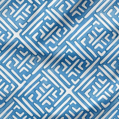 Arden Outdoor Midback Chair Cushion, 18 x 16.5, Rain-Proof, Fade Resistant Amalfi Blue Tile - color: Amalfi Blue Tile