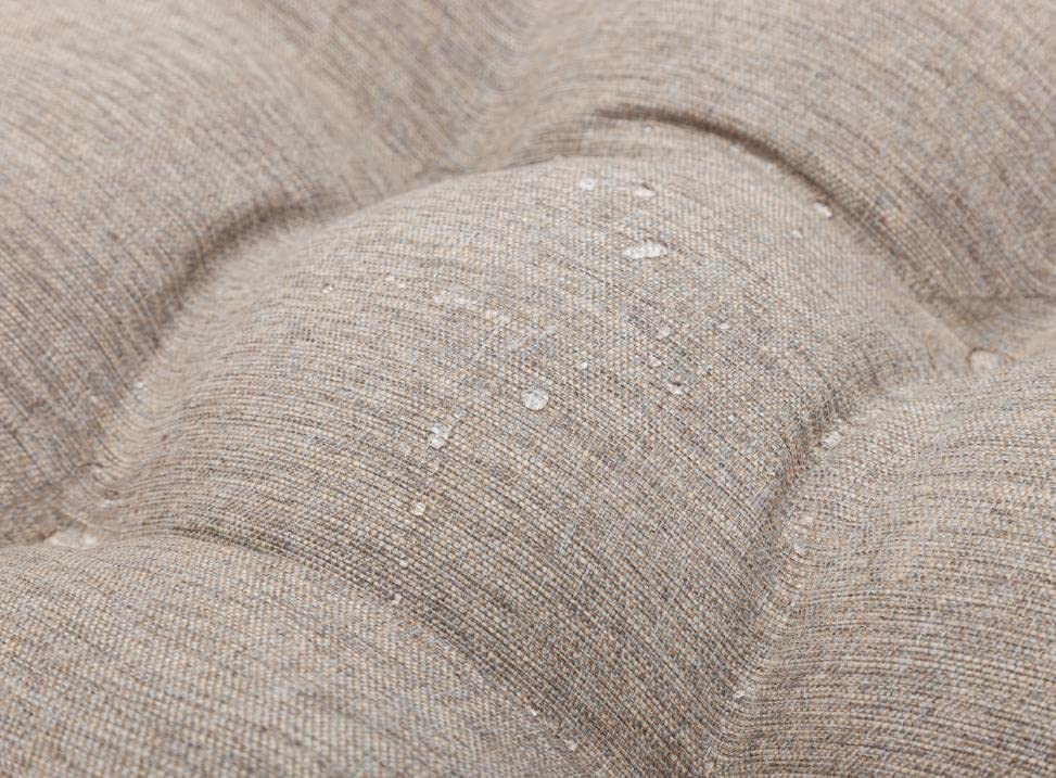 QILLOWAY Outdoor Rocking Chair Cushions Set of 2, 100% Polyester Waterproof Patio Rocking Chair Cushion, High Back Weatherproof Chair Pad for Adirondack & Outdoor Furniture, Tan,Grey - color: Tan/Grey